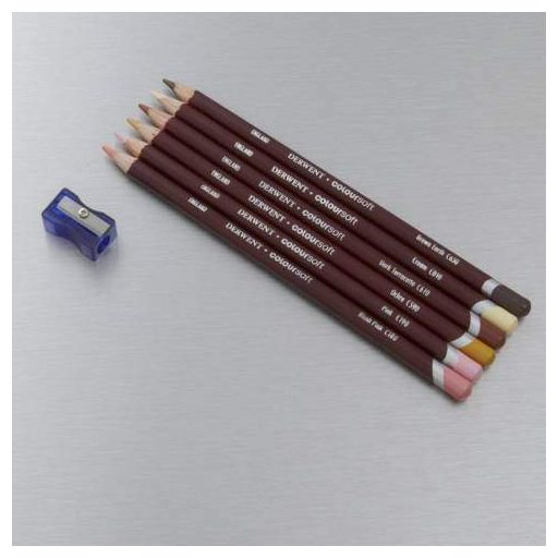 Derwent Coloursoft bőr tónusok színes ceruza készlet 6db