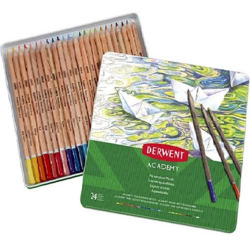 Derwent Academy akvarell ceruzakészlet 24 db-os