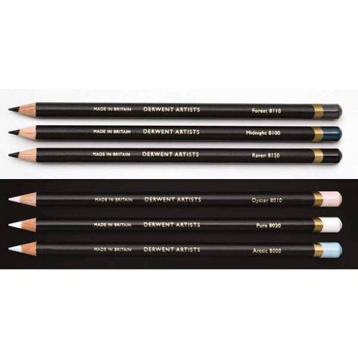 Derwent Artists fehér-fekete ceruzakészlet