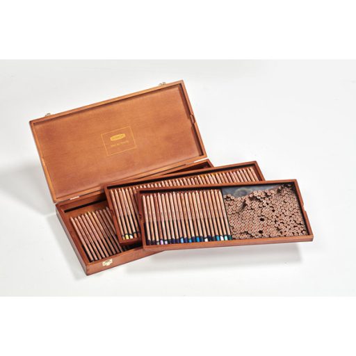 Derwent Lightfast 100 db-os színes ceruza készlet - fa dobozban