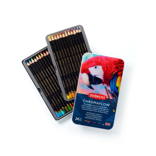 Derwent Chromaflow színes ceruza - 24 darabos készlet