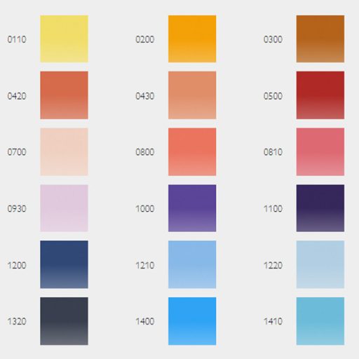 Derwent Chromaflow színes ceruza - 72 darabos készlet