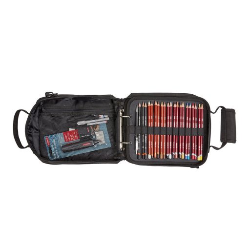 Derwent Carry-All ceruzatartó táska - fekete