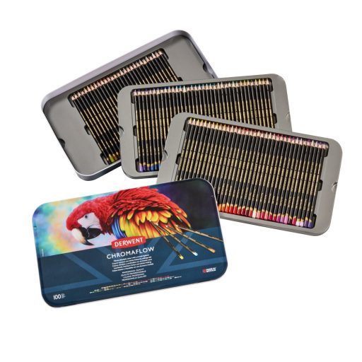 Derwent Chromaflow színes ceruza - 150 darabos készlet
