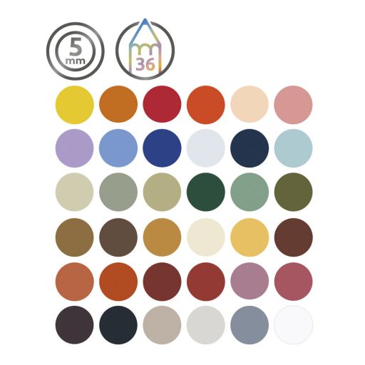 Derwent Drawing 36 db-os színes ceruza készlet fémdobozban 