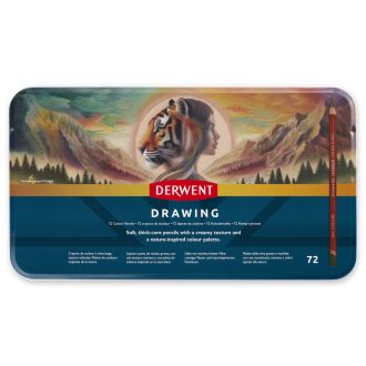   Derwent Drawing 72 db-os színes ceruza készlet fémdobozban