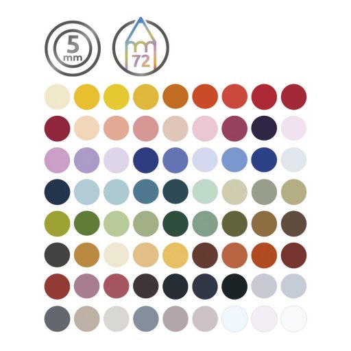 Derwent Drawing 72 db-os színes ceruza készlet fémdobozban