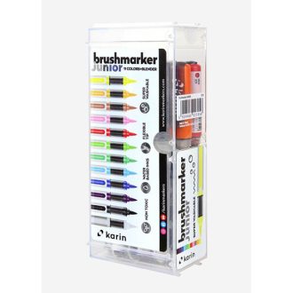   Karin Brushmarker Junior ecsetfilc 11+1 db-os készlet - Alapszínek
