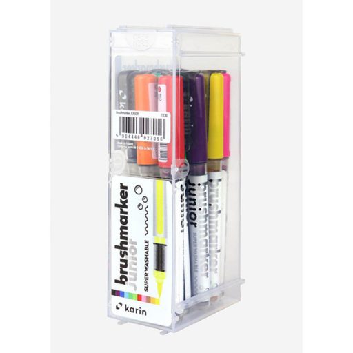 Karin Brushmarker Junior ecsetfilc 11+1 db-os készlet - Alapszínek