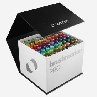   Karin Brushmarker PRO ecsetfilc Megabox (60 szín + 3 blender)