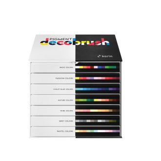 Karin Pigment Decobrush ecsetfilc 84 db-os Master készlet