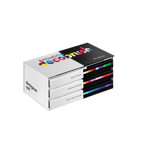 Karin Pigment Decobrush ecsetfilc 36 db-os Designer készlet