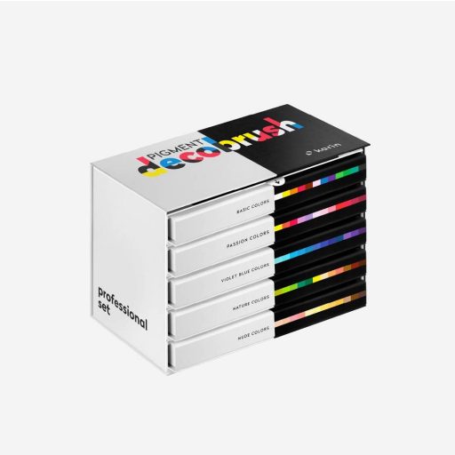 Karin Pigment Decobrush ecsetfilc 60 db-os Professional készlet