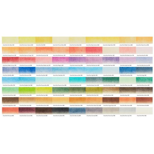 Derwent Artists színes ceruza készlet, fémdobozos - 72 db