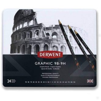 Derwent grafitceruza készlet 24db-os (9B-9H)