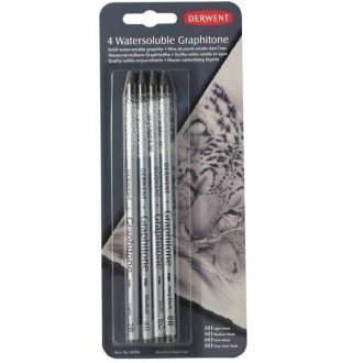 Derwent Graphitone elmosható grafitrúd, 4 db-os