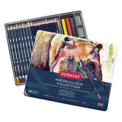 Derwent Watercolour kollekció, 24 db