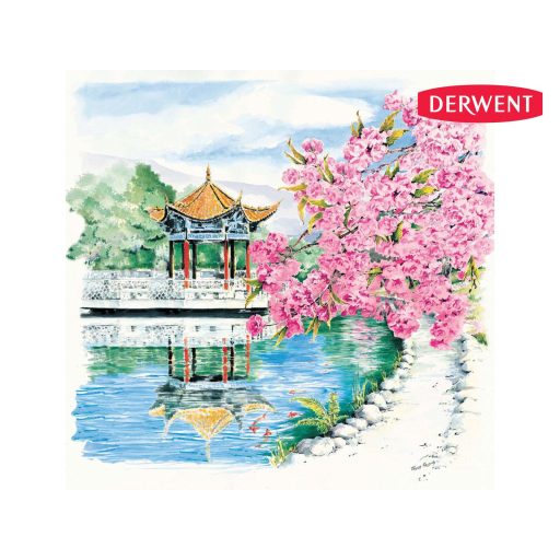 Derwent Inktense akvarell ceruzakészlet 12db