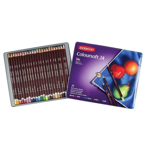 Derwent Coloursoft színesceruza készlet 24db-os