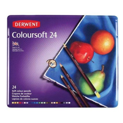 Derwent Coloursoft színesceruza készlet 24db-os