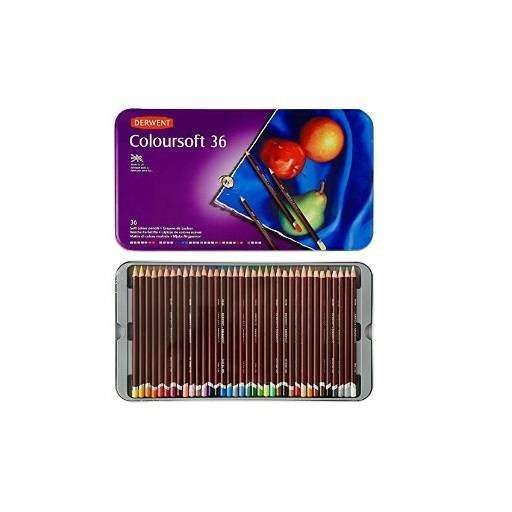 Derwent Coloursoft színesceruza készlet 36 db-os