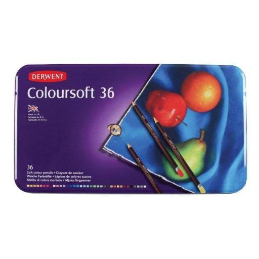 Derwent Coloursoft színesceruza készlet 36 db-os