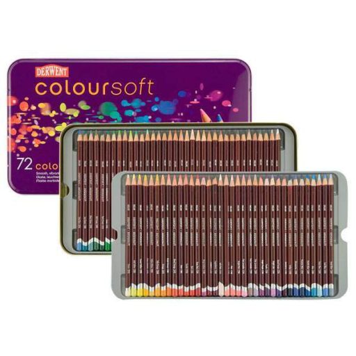 Derwent Coloursoft színesceruza készlet 72 db-os