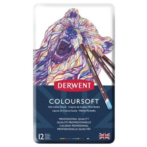 Derwent Coloursoft színesceruza készlet 72 db-os