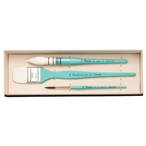 Tintoretto Feltracco Aquamarine ecsetkészlet - 3 db