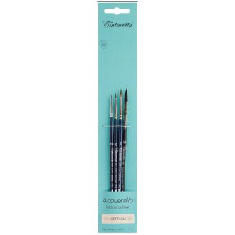 Tintoretto 8101 ecsetkészlet, részletekhez - 4 db