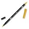 Tombow ABT Dual Brush Pen - Kéthegyű filctoll, színenként, 026 - Yellow Gold