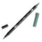 Tombow ABT Dual Brush Pen - Kéthegyű filctoll, színenként, 228 - Gray Green