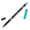 Tombow ABT Dual Brush Pen - Kéthegyű filctoll, színenként, 373 - Sea Blue