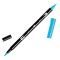 Tombow ABT Dual Brush Pen - Kéthegyű filctoll, színenként, 443 - Turquise