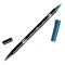 Tombow ABT Dual Brush Pen - Kéthegyű filctoll, színenként, 526 - True Blue