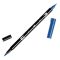Tombow ABT Dual Brush Pen - Kéthegyű filctoll, színenként, 565 - Deep Blue