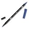 Tombow ABT Dual Brush Pen - Kéthegyű filctoll, színenként, 569 - Jet Blue