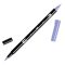 Tombow ABT Dual Brush Pen - Kéthegyű filctoll, színenként, 623 - Purple Sage
