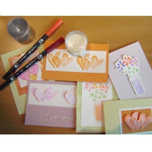 Tombow ABT Dual Brush Pen- Kéthegyű marker filctoll 6 db - Candy Colours