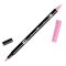 Tombow ABT Dual Brush Pen - Kéthegyű filctoll, színenként, 703 - Pink Rose