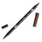 Tombow ABT Dual Brush Pen - Kéthegyű filctoll, színenként, 899 - Redwood
