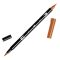 Tombow ABT Dual Brush Pen - Kéthegyű filctoll, színenként, 947 - Burnt Sienna