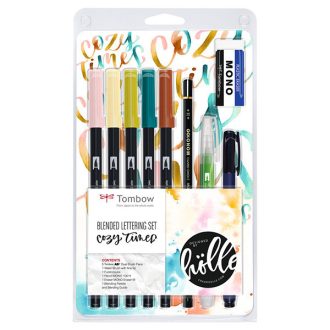   Tombow ABT Blended Lettering készlet- "Cozy times"