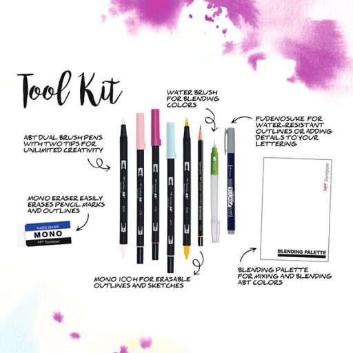 Tombow ABT Blended Lettering készlet- "Cozy times"