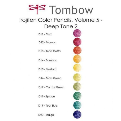 Tombow Irojiten színesceruza készlet Woodland 30 db-os