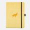 Dingbats* Notebook pontozott, Wildlife kollekció - A5+, Krém Farkas