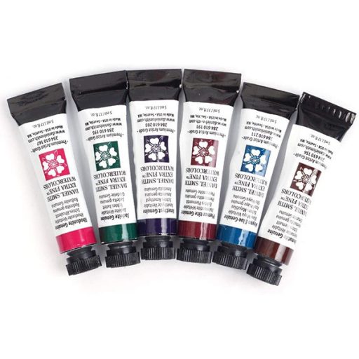 Daniel Smith akvarellfesték készlet, 6 x 5 ml - PrimaTek Intro.