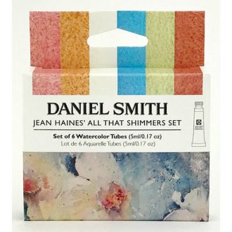   Daniel Smith akvarellfesték készlet, 6 x 5 ml - Jean Haines' All That Shimmers