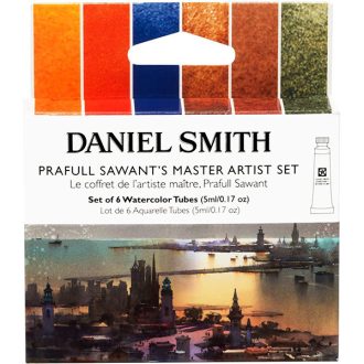   Daniel Smith akvarellfesték készlet, 6 x 5 ml - Prafull Sawant
