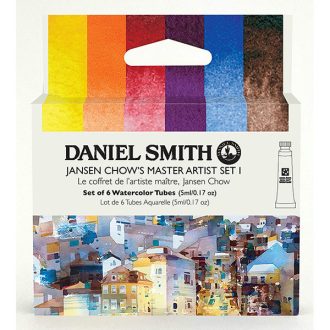   Daniel Smith akvarellfesték készlet, 6 x 5 ml - Jansen Chow